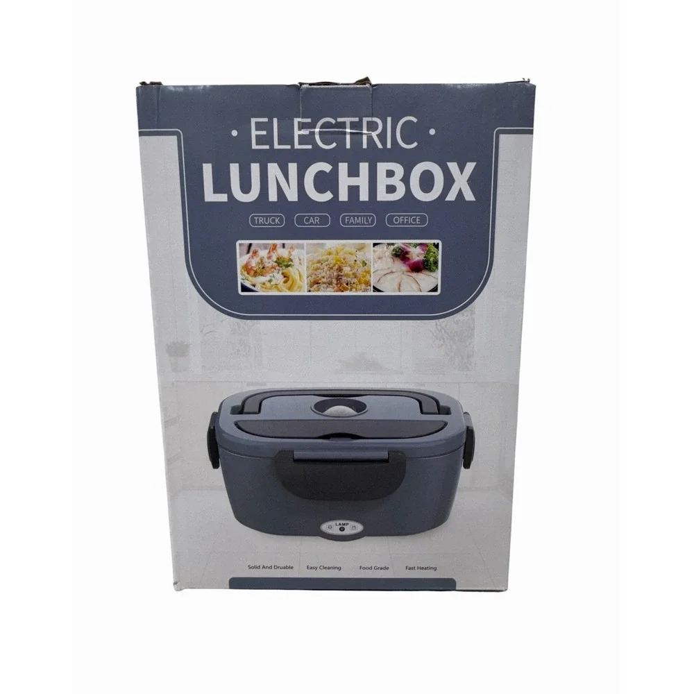 Electric Heating Lunch Box Portable Car, Truck, Office Food 1.5 L 60 W - NEW